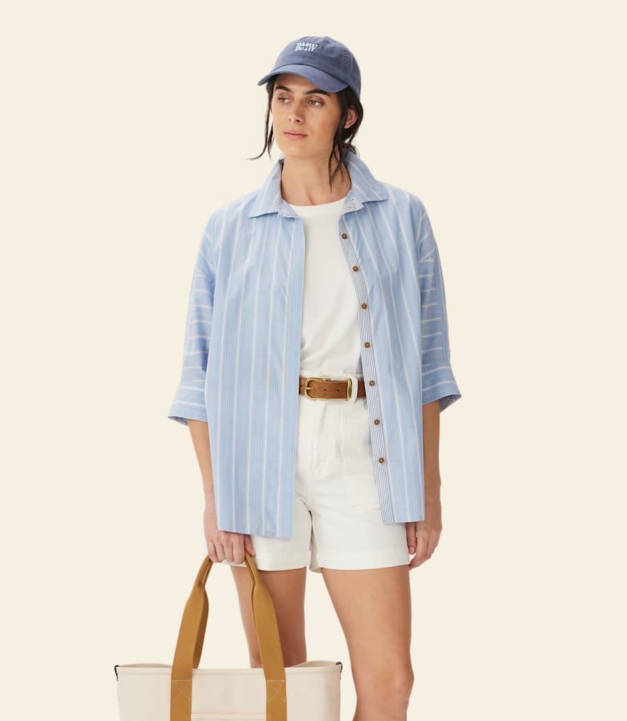 chemise en coton décontractée frome