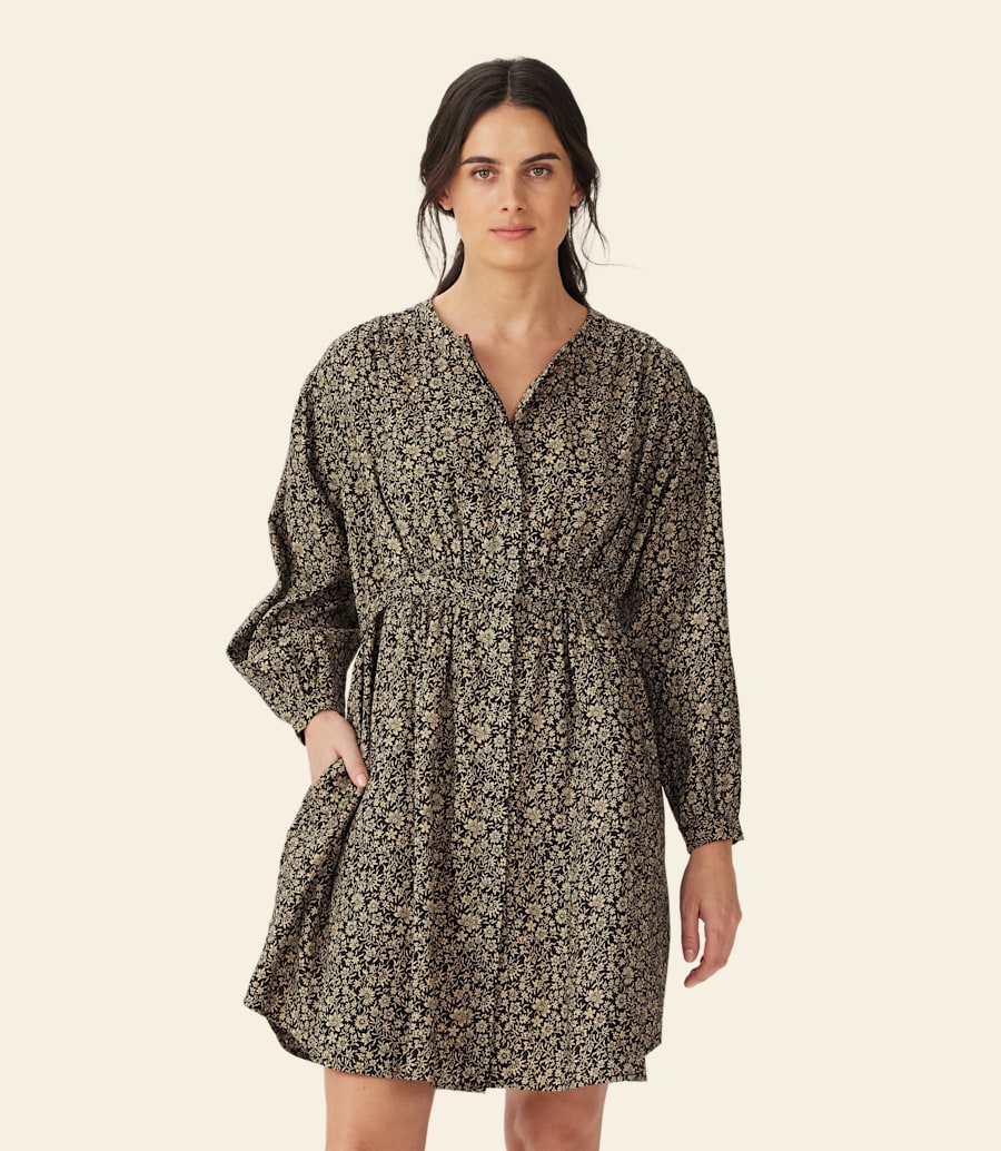 robe en lin soleil