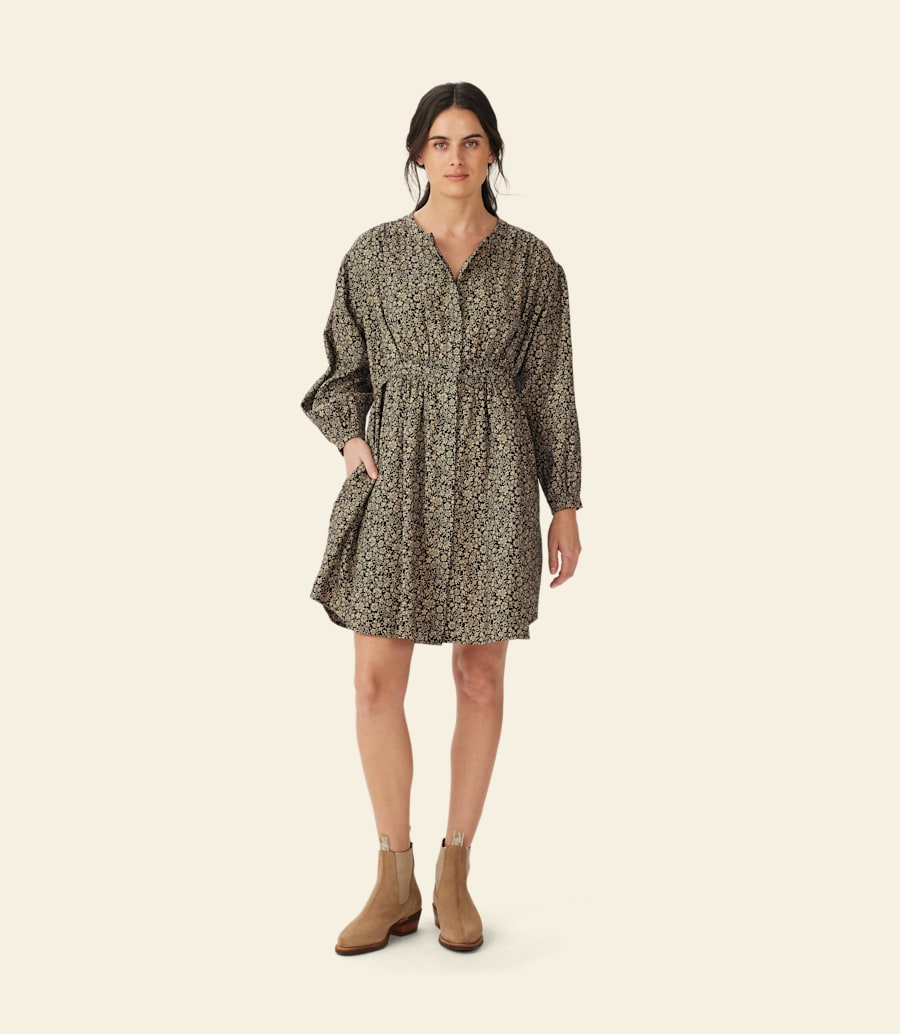 robe en lin soleil
