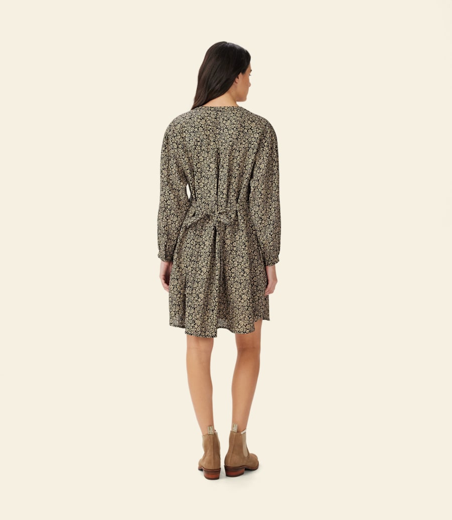 robe en lin soleil