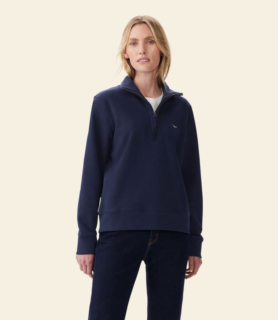 sweat-shirt trickett à fermeture éclair 14