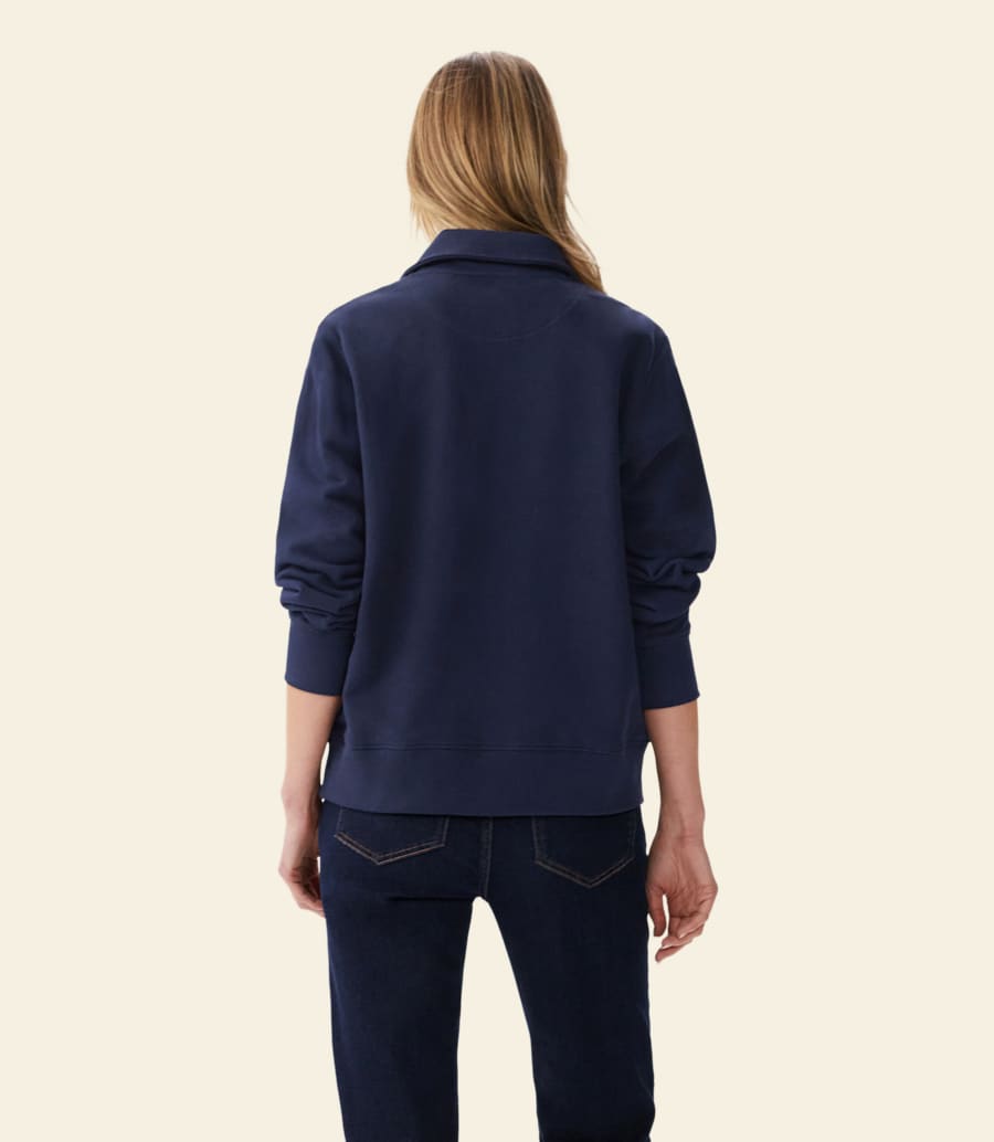 sweat-shirt trickett à fermeture éclair 14