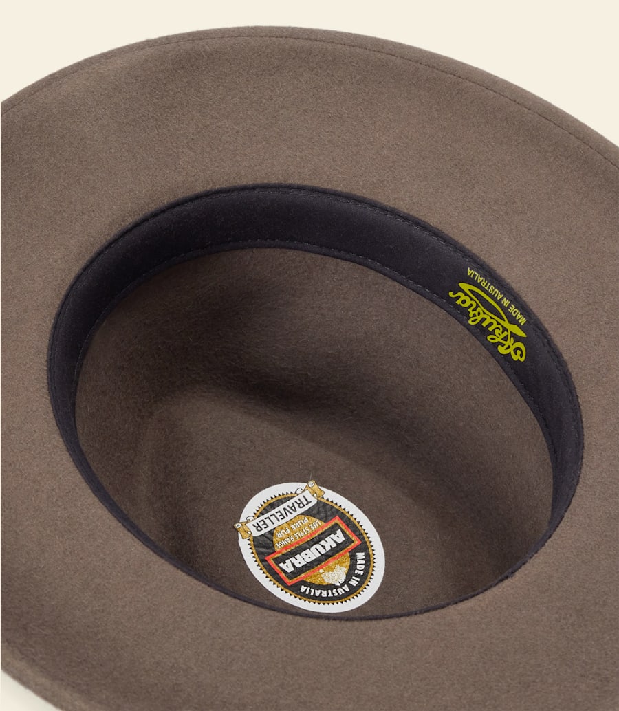 chapeau de voyageur akubra