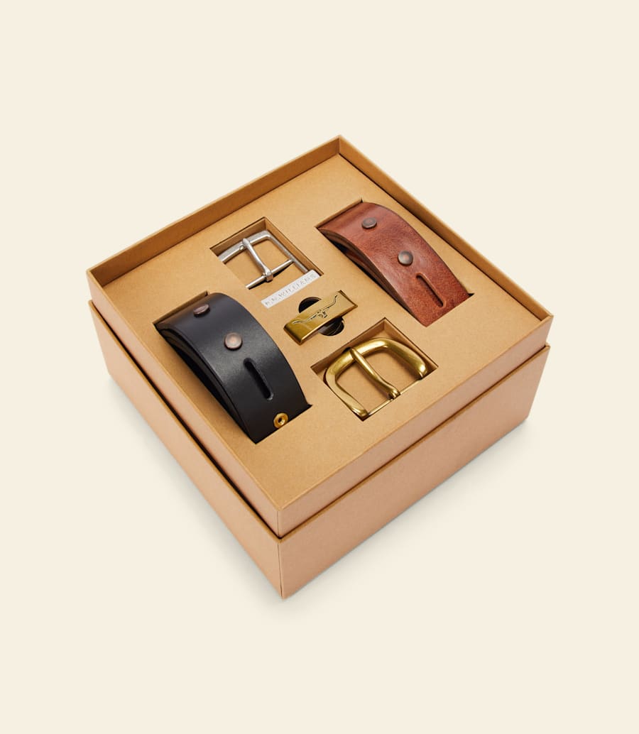 coffret cadeau de ceinture de 1 12 pouce