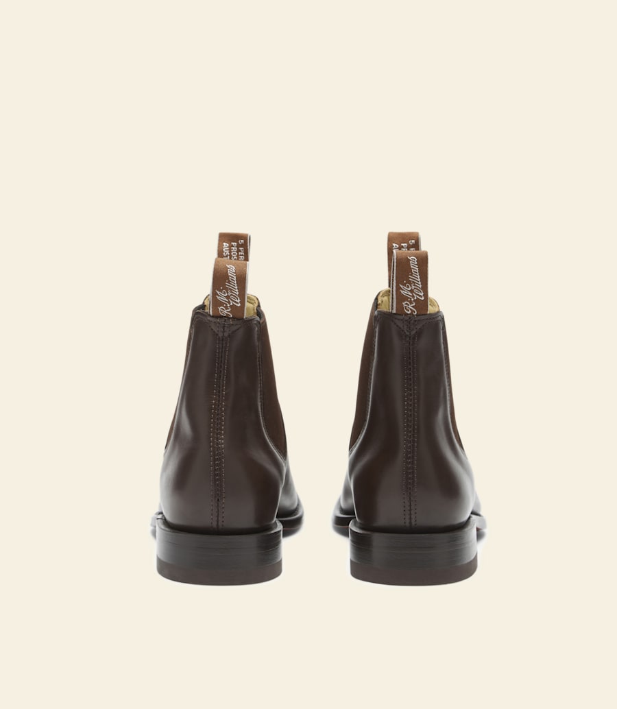 bottes signature craftsman – cuir de veau châtaigne