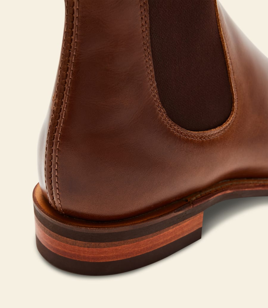 bottes craftsman – cuir pull-up caramel