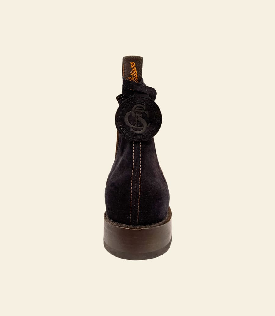 bottes heritage craftsman – cuir suédé bleu marine foncé