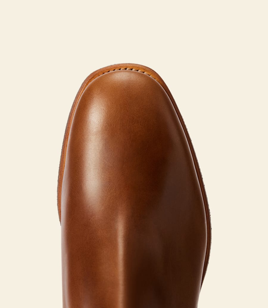 bottes tambo – cuir caramel pull-up