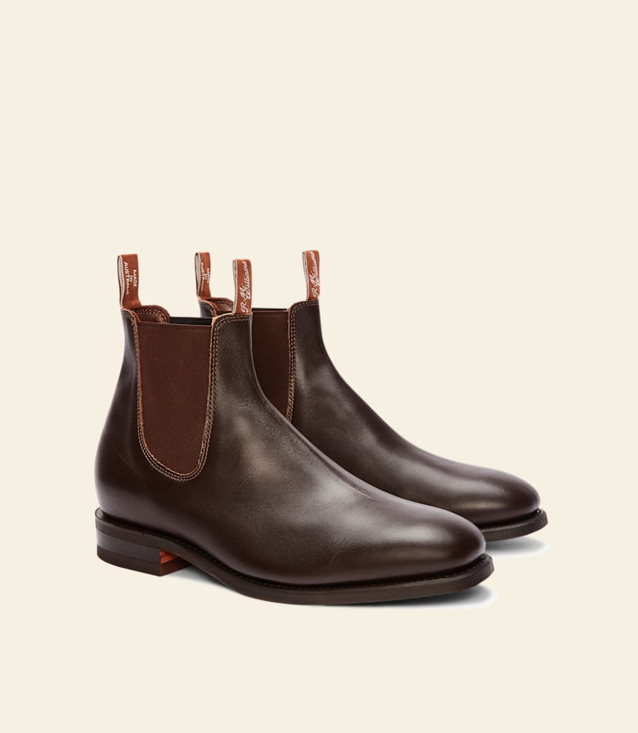 bottes tambo – cuir châtaigne dun an