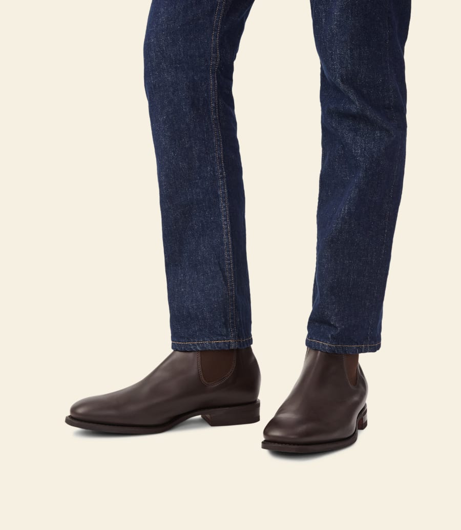 bottes tambo – cuir châtaigne dun an