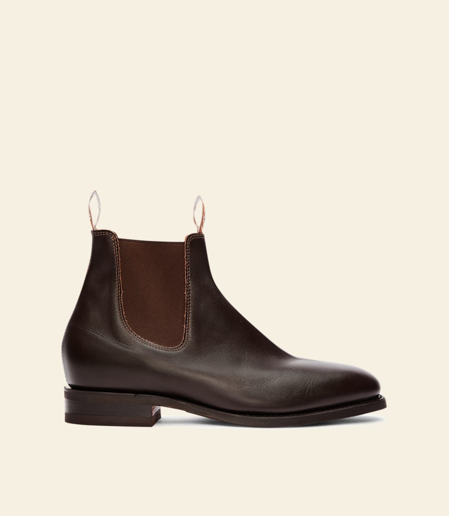 bottes tambo – cuir châtaigne dun an