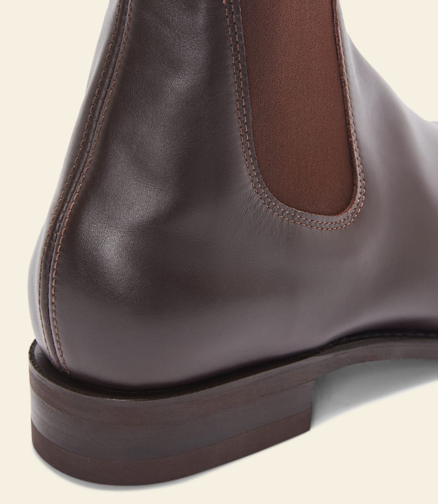 bottes tambo – cuir châtaigne dun an