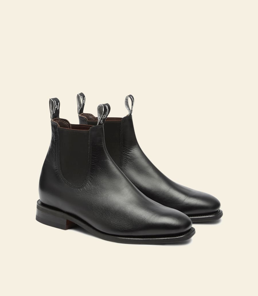 bottes tambo – cuir noir dun an