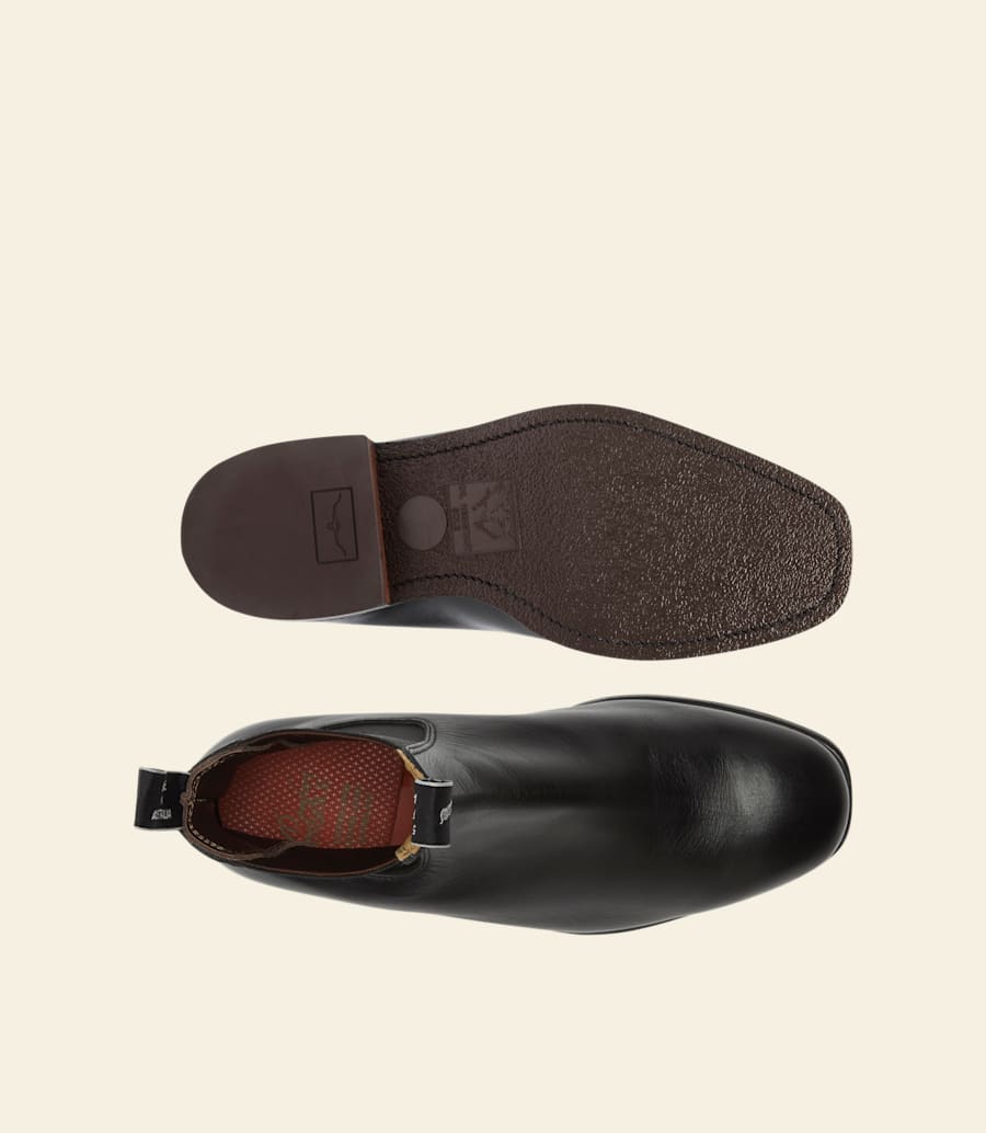 bottes tambo – cuir noir dun an