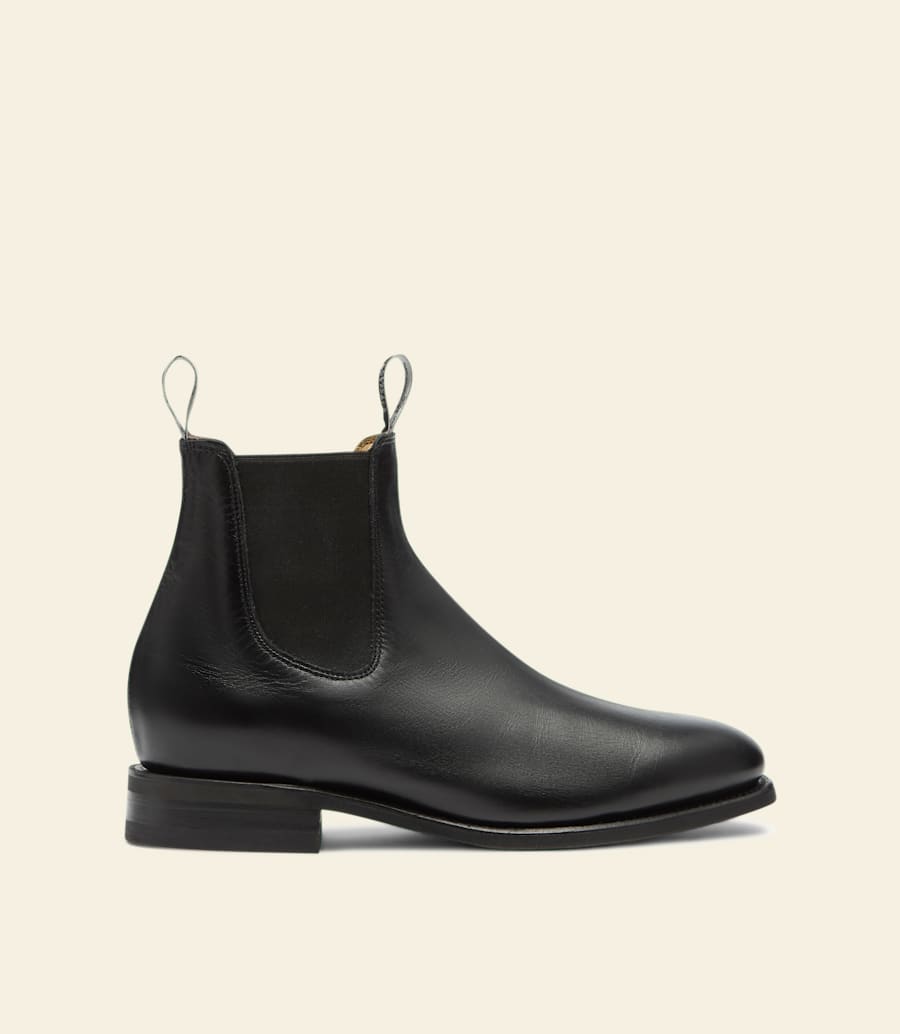bottes tambo – cuir noir dun an