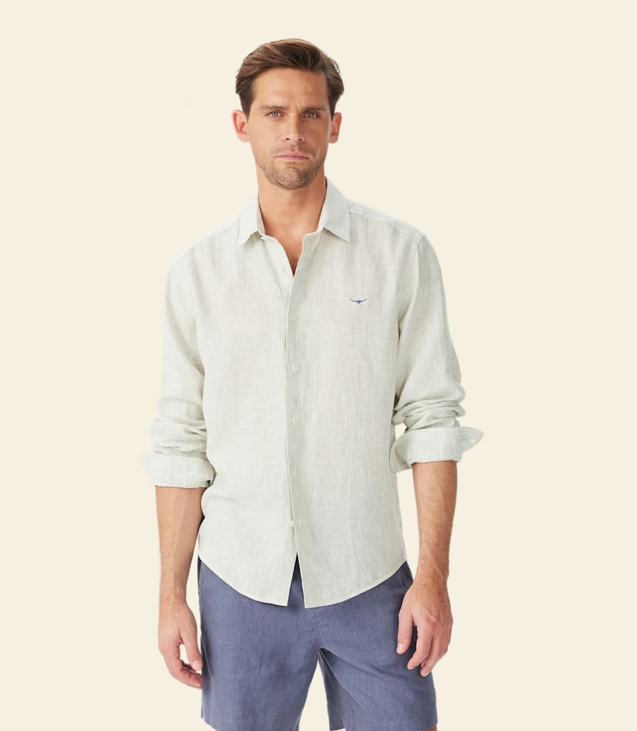 chemise en lin stephens