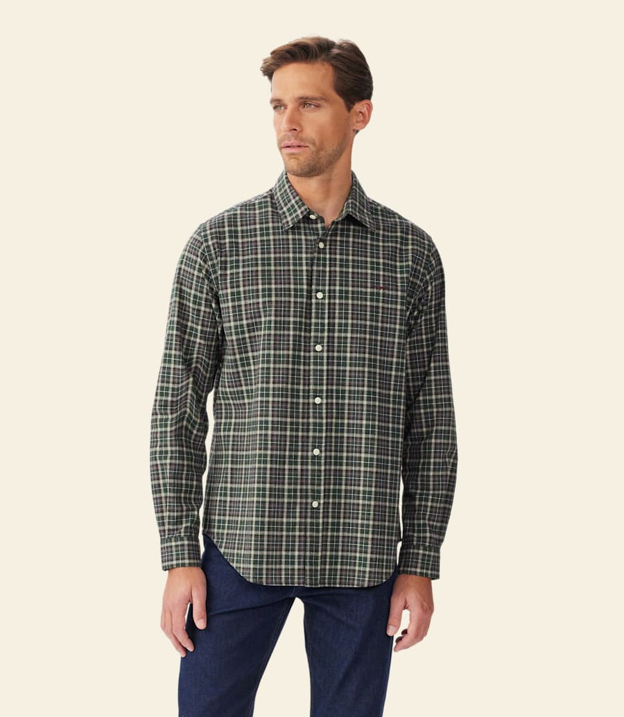 chemise à carreaux lincoln