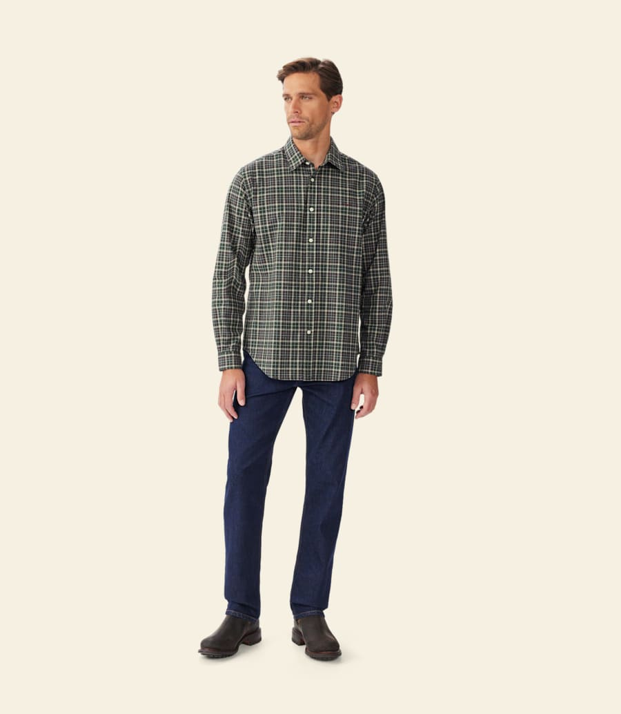 chemise à carreaux lincoln