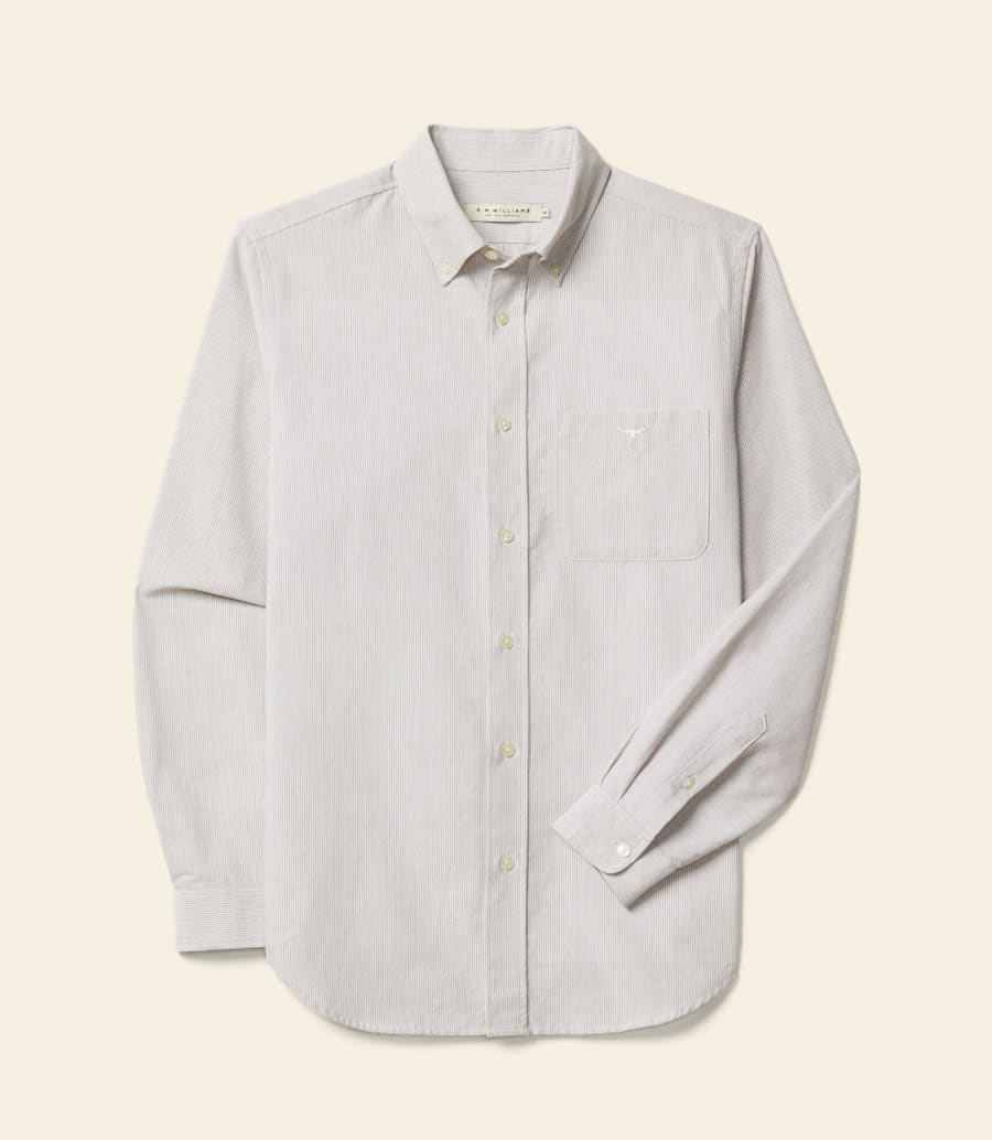 chemise à rayures rushworth oxford