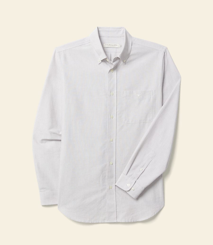 chemise à rayures rushworth oxford
