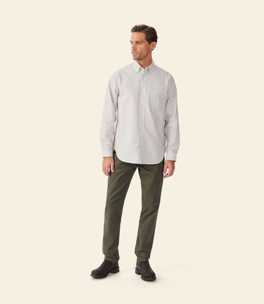 chemise à rayures rushworth oxford
