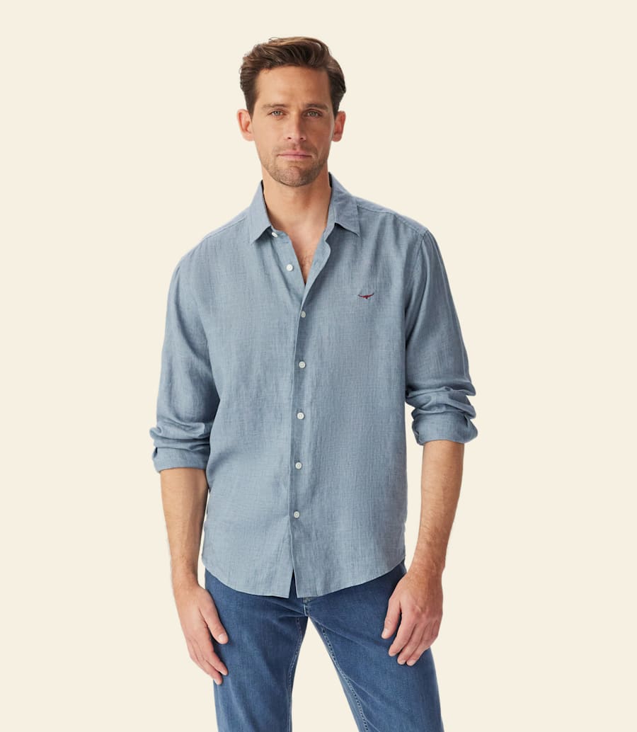 chemise classique en lin newman