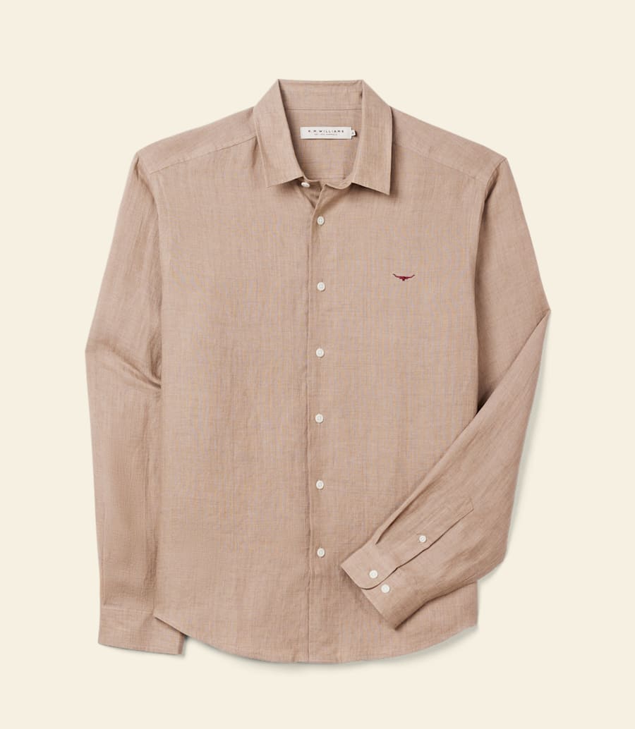 chemise classique en lin newman