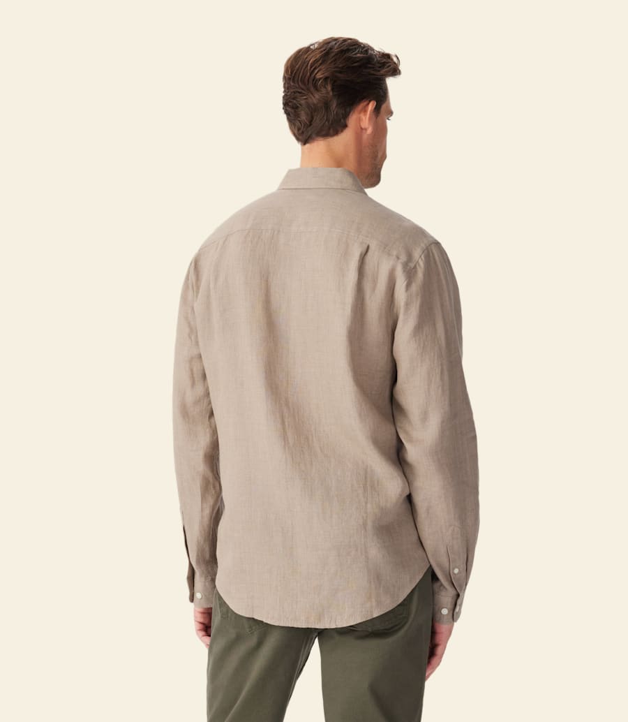 chemise classique en lin newman