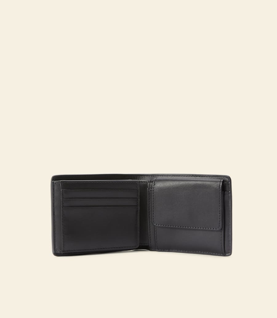 portefeuille avec poche et languette